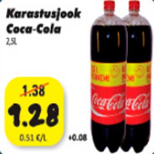 Allahindlus - Karastusjook Coca-Cola 2,5l