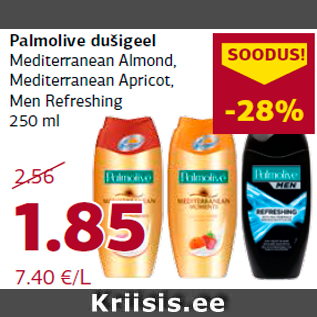 Allahindlus - Palmolive dušigeel