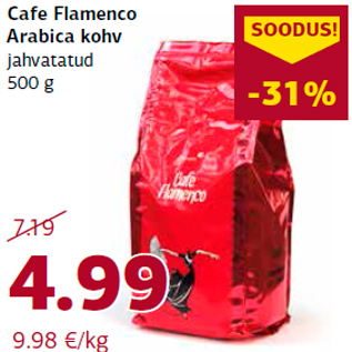 Allahindlus - Cafe Flamenco Arabica kohv