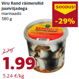 Allahindlus - Viru Rand räimerullid juurviljadega