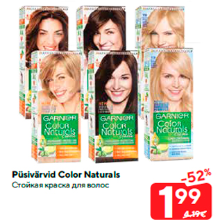 Allahindlus - Püsivärvid Color Naturals