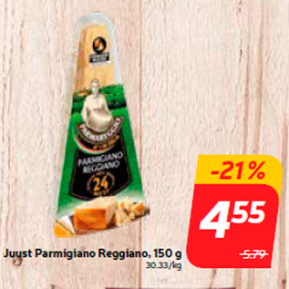 Allahindlus - Juust Parmigiano Reggiano, 150 g