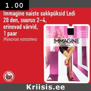 Allahindlus - Immagine naistesukkpüksid Ledi