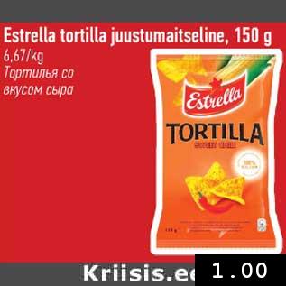 Allahindlus - Estrella tortilla juustumaitseline,