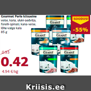 Allahindlus - Gourmet Perle kiisueine