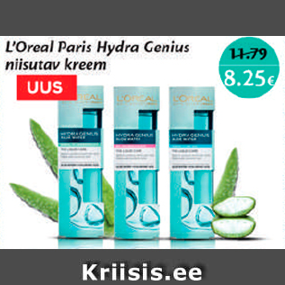 Allahindlus - L´Oreal Paris Hydra Genius niisutav kreem