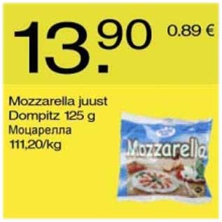 Allahindlus - Mozzarella juust Dompitz