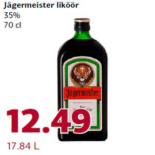 Allahindlus - Jägermeister liköör