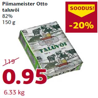 Allahindlus - Piimameister Otto taluvõi