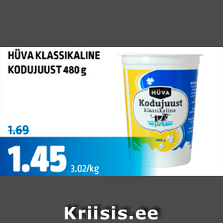 Allahindlus - HÜGA KLASSIKALINE KODUJUUST 480 g