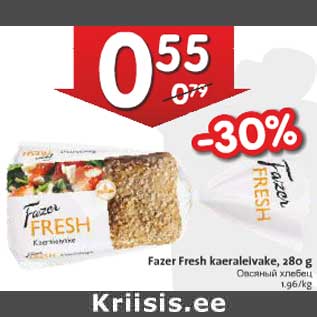 Allahindlus - Fazer Fresh kaeraleivake, 280 g