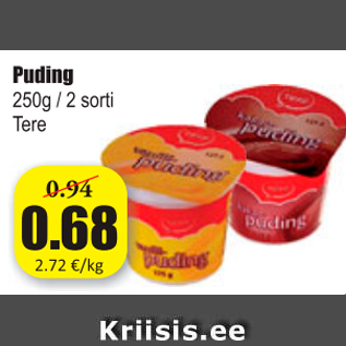 Allahindlus - Puding