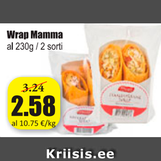 Allahindlus - Wrap Mamma