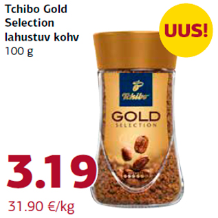 Allahindlus - Tchibo Gold Selection lahustuv kohv 100 g