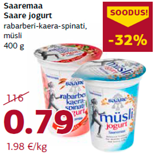 Allahindlus - Saaremaa Saare jogurt