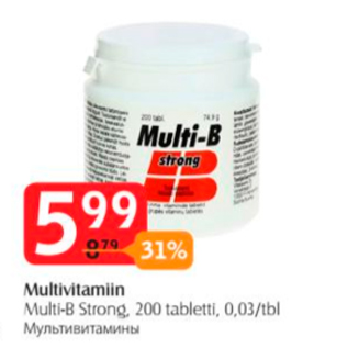 Allahindlus - Multivitamiin