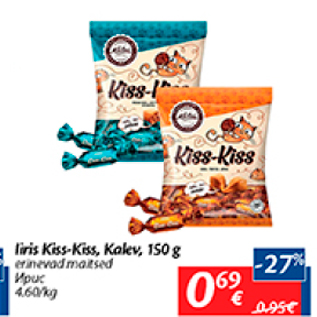 Allahindlus - Iiris Kiss-Kiss, Kalev, 150 g