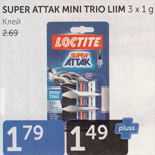 Allahindlus - SUPER ATTAK MINI TRIO LIIM