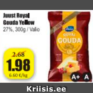 Allahindlus - Juust Royal Gouda Yellow