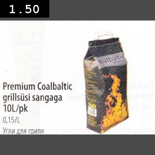 Allahindlus - Premium Coalbaltic grillsüsi sangaga 10L/pk