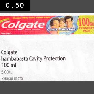 Allahindlus - Colgate hambapasta Cavity Protection l00 ml