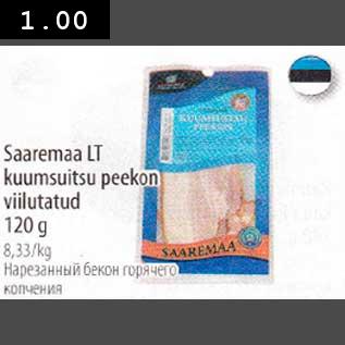 Allahindlus - Saaremaa LT kuumsuitsu peekon viilutatud 120g