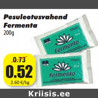 Allahindlus - Pesuleotusvahend Fermenta 200g