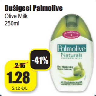 Allahindlus - Dušigeel Palmolive Olive Milk 250ml