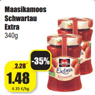 Allahindlus - Maasikamoos Schwartau Extra 340g