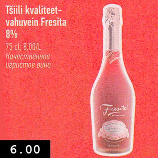 Allahindlus - Tšiili kvaliteetvahuvein Fresita 8%