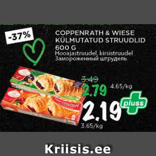 Allahindlus - COPPENRATH & WIESE KÜLMUTATUD STRUUDLID 600 G