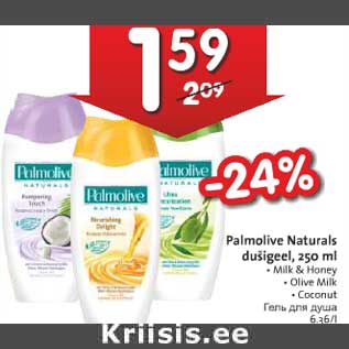 Allahindlus - Palmolive Naturals dušigeel, 250 ml