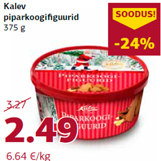 Allahindlus - Kalev piparkoogifiguurid 375 g