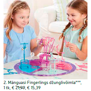 Allahindlus - Mänguasi Fingerlings džunglivõimla***, 1 tk,