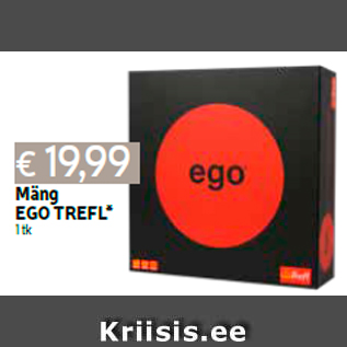 Allahindlus - Mäng EGO TREFL* 1 tk