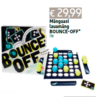 Allahindlus - Mänguasi lauamäng BOUNCE-OFF* 1 tk