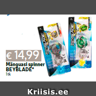 Allahindlus - Mänguasi spinner BEYBLADE* 1 tk