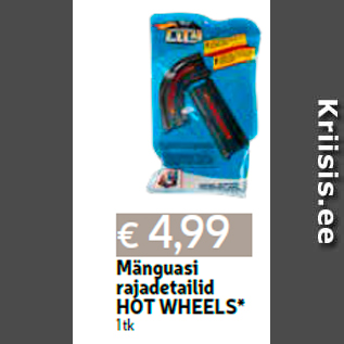 Allahindlus - Mänguasi rajadetailid HOT WHEELS* 1 tk