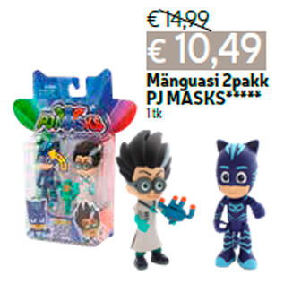 Allahindlus - Mänguasi 2pakk PJ MASKS***** 1 tk