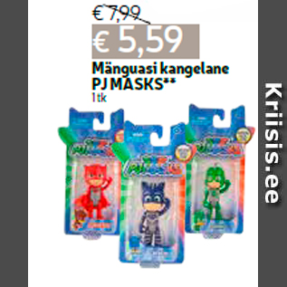 Allahindlus - Mänguasi kangelane PJ MASKS** 1 tk