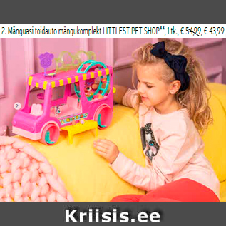 Allahindlus - 2. Mänguasi toidauto mängukomplekt LITTLEST PET SHOP**, 1 tk.