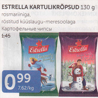 Allahindlus - ESTRELLA KARTULIKRÕPSUD 130 G