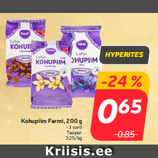 Allahindlus - Kohupiim Farmi, 200 g