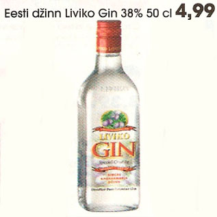 Allahindlus - Eesti džinn Liviko Gin