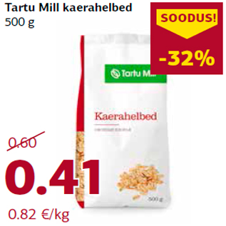 Allahindlus - Tartu Mill kaerahelbed 500 g