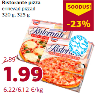 Allahindlus - Ristorante pizza