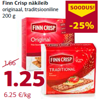 Allahindlus - Finn Crisp näkileib