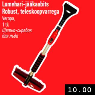 Allahindlus - Lumehari-jääkaabits Robust, teleskoopvarrega