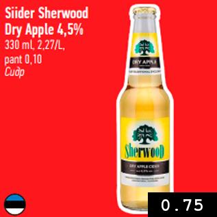 Allahindlus - Siider Sherwood Dry Apple