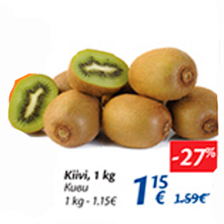 Allahindlus - Kiivi, 1 kg